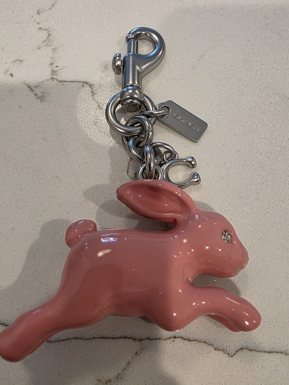 Coach Rabbit Charm - Picture 2 of 3